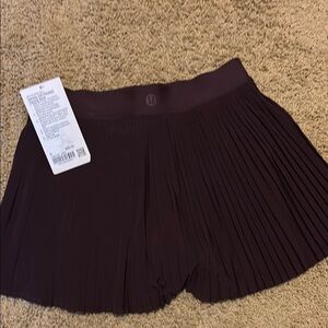 Lululemon Purple Pleated Skirt